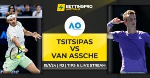 Tsitsipas vs Van Assche Tips & Live Stream