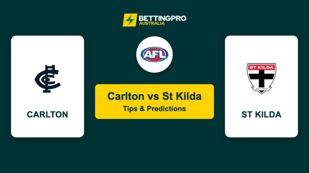 Carlton vs St Kilda AFL Tips & Predictions