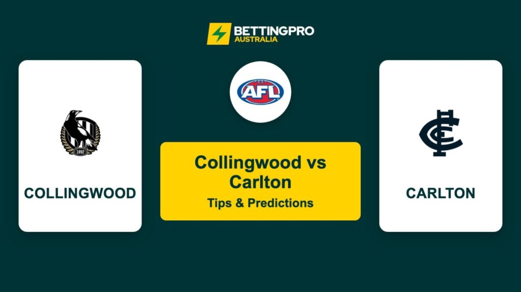 Collingwood vs Carlton AFL Tips & Predictions