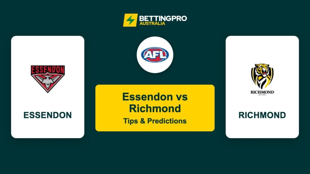 Essendon vs Richmond AFL Tips & Predictions