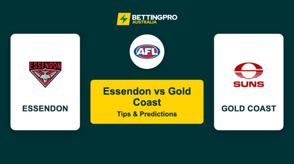 Essendon vs Gold Coast AFL Tips & Predictions