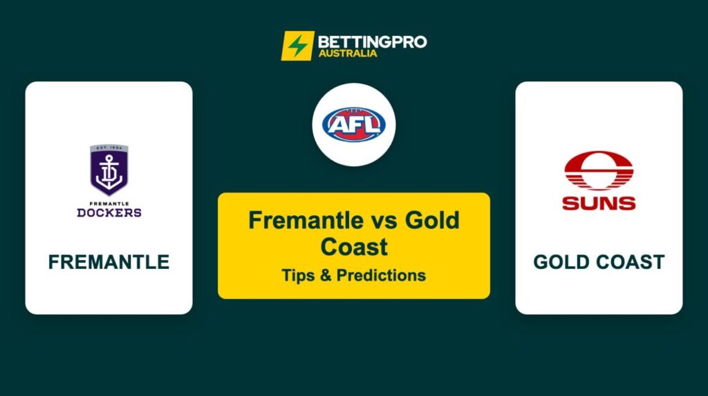 Fremantle vs Gold Coast AFL Tips & Predictions