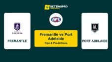 Fremantle vs Port Adelaide AFL Tips & Predictions