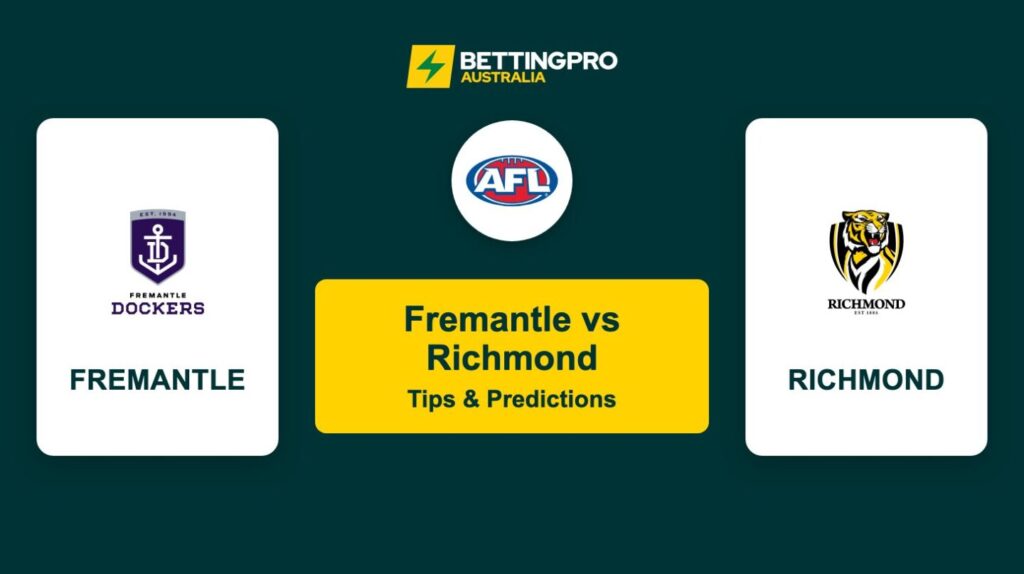 Fremantle vs Richmond AFL Tips & Predictions