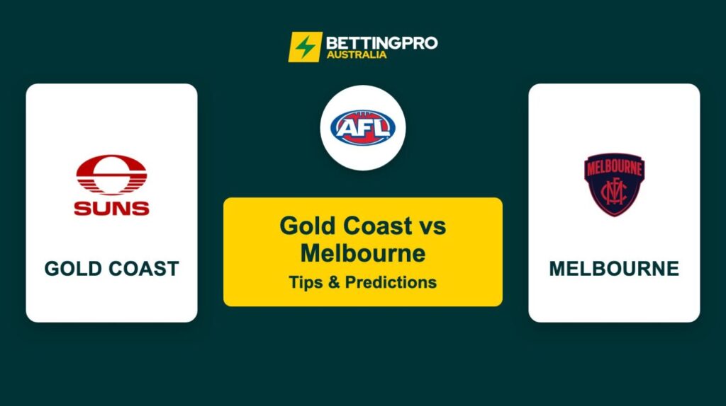 Gold Coast vs Melbourne AFL Tips & Predictions