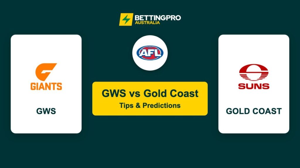 GWS vs Gold Coast AFL Tips & Predictions