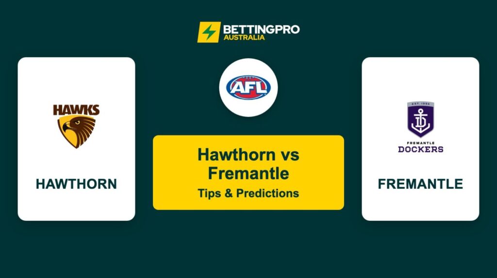 Hawthorn vs Fremantle AFL Tips & Predictions