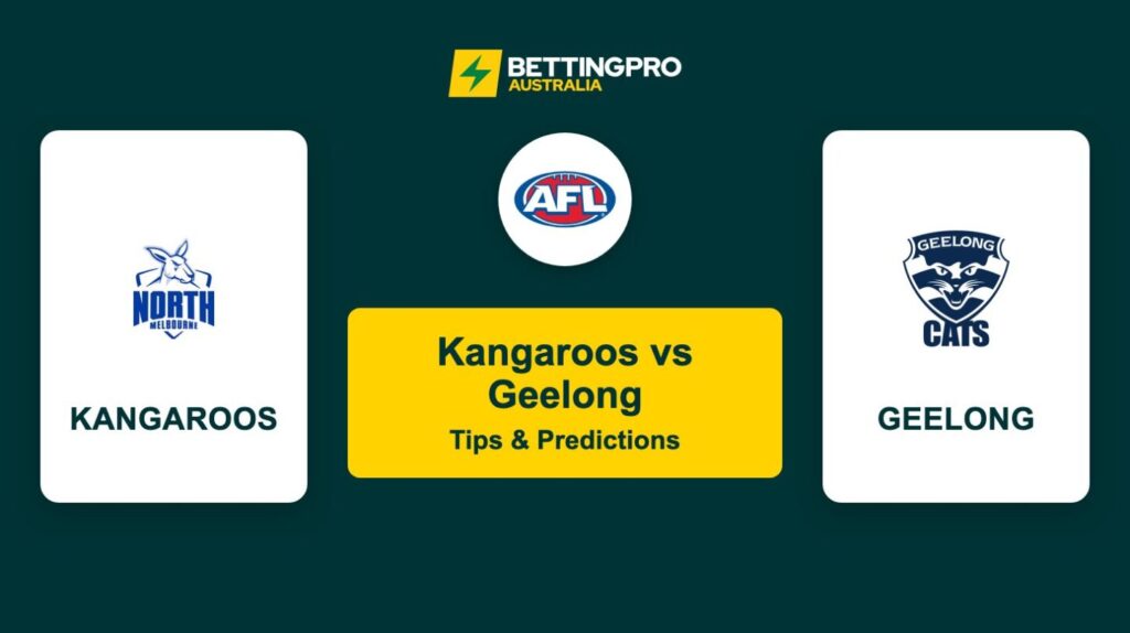 Kangaroos vs Geelong AFL Tips & Predictions