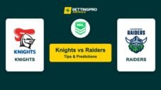 Knights vs Raiders NRL Tips & Predictions