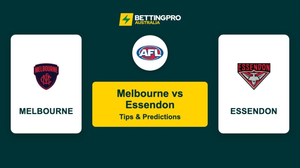 Melbourne vs Essendon AFL Tips & Predictions