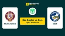Sea Eagles vs Eels NRL Tips & Predictions