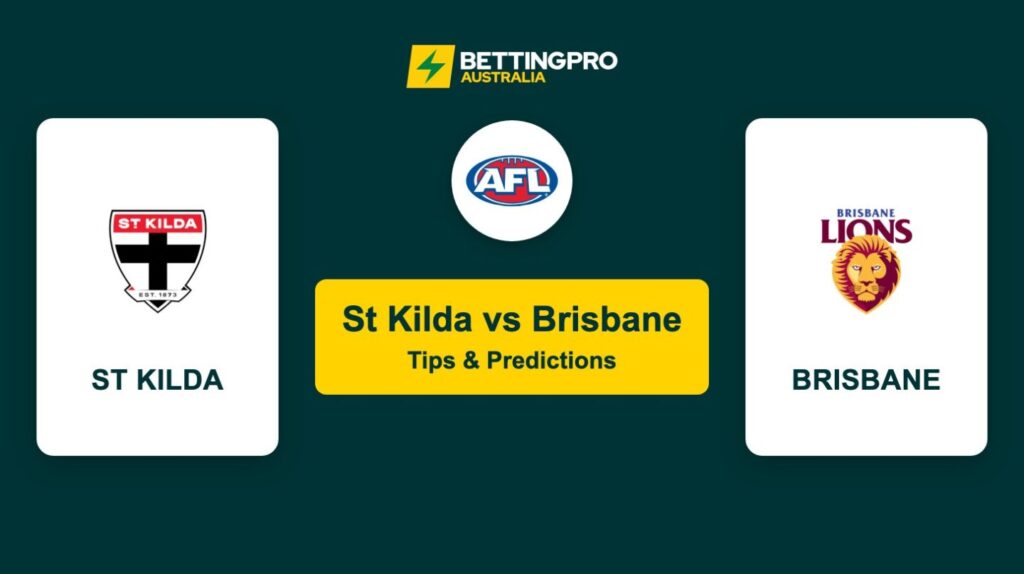 St Kilda vs Brisbane AFL Tips & Predictions