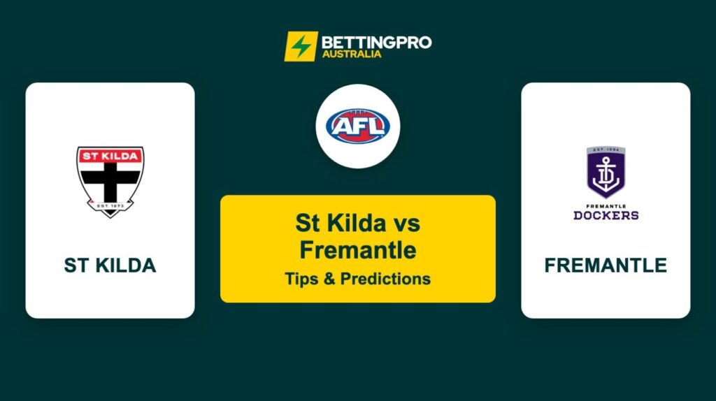 St Kilda vs Fremantle AFL Tips & Predictions