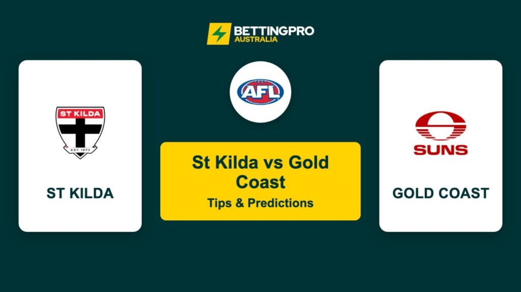 St Kilda vs Gold Coast AFL Tips & Predictions