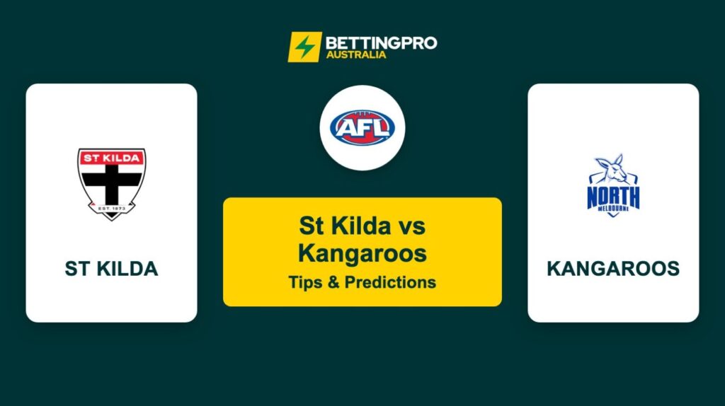 St Kilda vs Kangaroos AFL Tips & Predictions