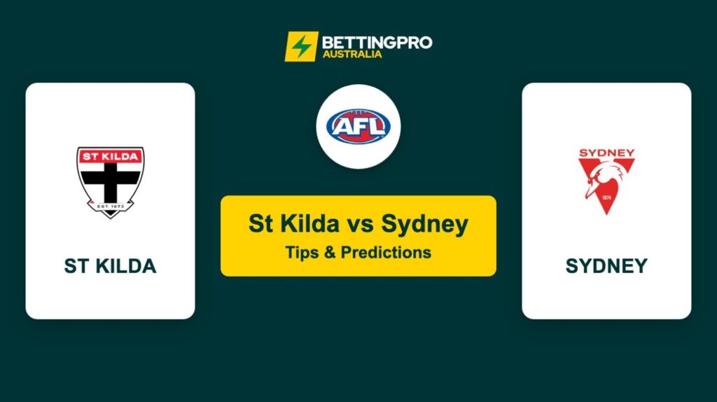 St Kilda vs Sydney AFL Tips & Predictions