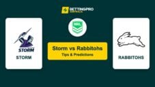 Storm vs Rabbitohs NRL Tips & Predictions