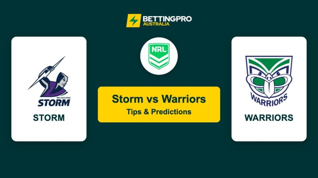 Storm vs Warriors NRL Tips & Predictions