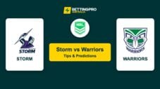 Storm vs Warriors NRL Tips & Predictions