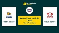 West Coast vs Gold Coast AFL Tips & Predictions