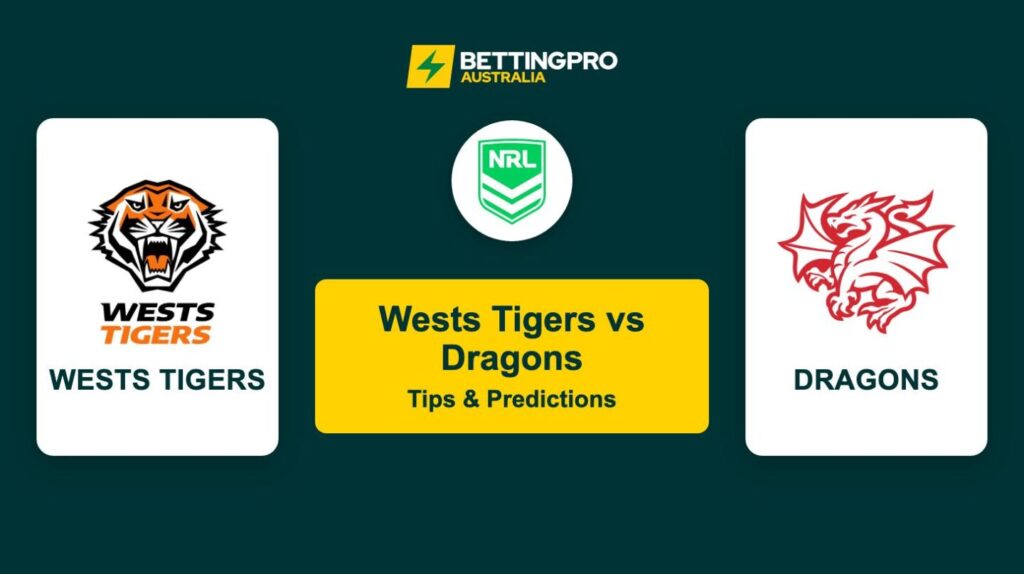 Wests Tigers vs Dragons NRL Tips & Predictions