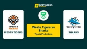 Wests Tigers vs Sharks NRL Tips & Predictions