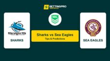 Sharks vs Sea Eagles Tips & Predictions