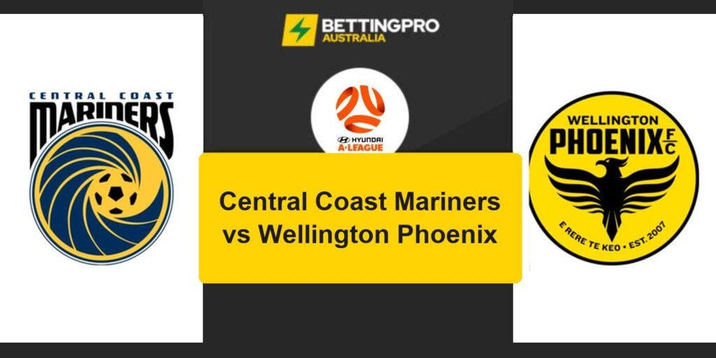 Central Coast Mariners vs Wellington Phoenix A-League head to head record and stats