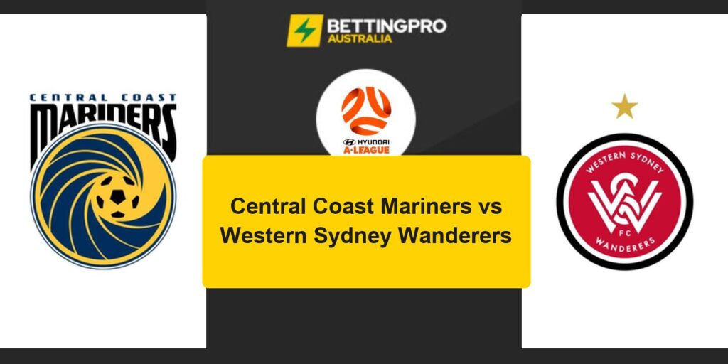 Central Coast Mariners vs Western Sydney Wanderers A-League head to head record and stats
