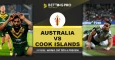 Australia vs Cook Islands Rugby League World Cup Tips