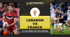 Lebanon vs France Rugby League World Cup Tips