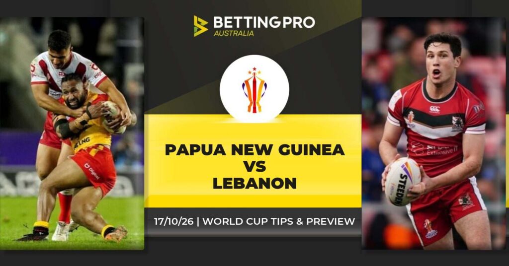 Papua New Guinea vs Lebanon Rugby League World Cup Tips