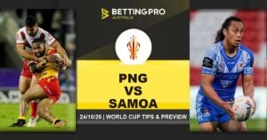 PNG vs Samoa Rugby League World Cup Tips