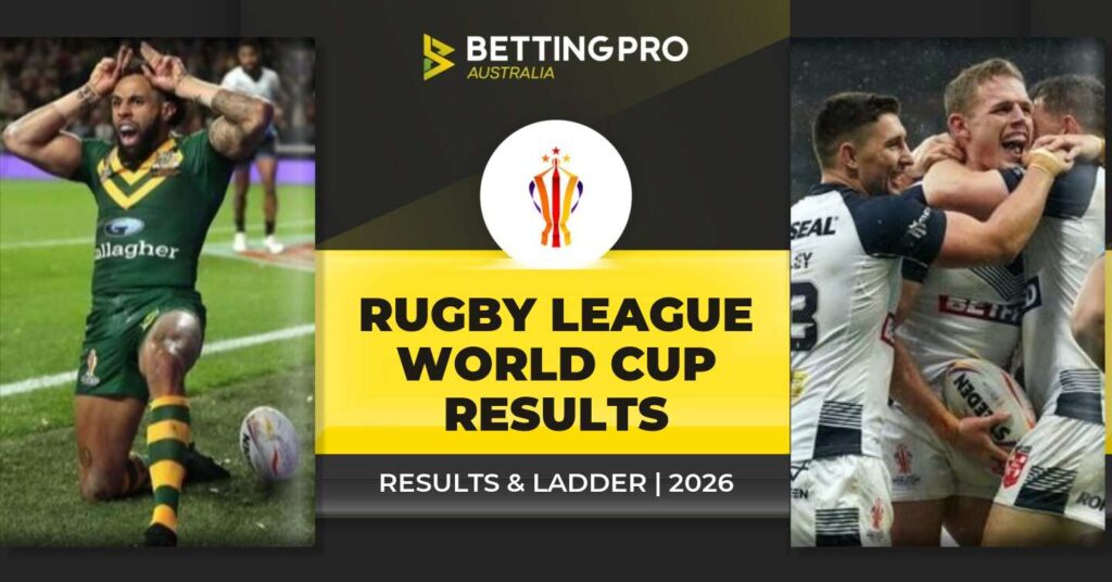 Rugby League World Cup results and ladder