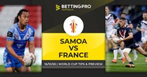 Samoa vs France Rugby League World Cup Tips