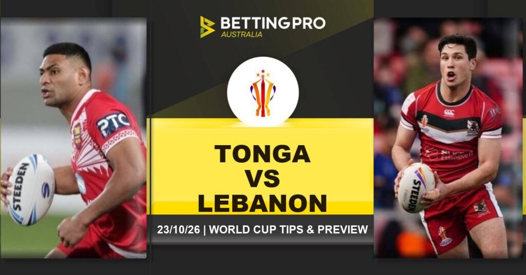 Tonga vs Lebanon Rugby League World Cup Tips